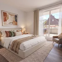 Virtuelles Home Staging Schlafzimmer